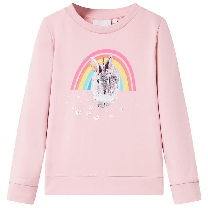 vidaXL Kindertrui 128 lichtroze, Kinderen en Baby's, Kinderkleding | Overige, Nieuw, Verzenden