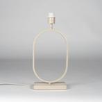 Rietveld Tafellampen - Beige, Zand - Metaal, Huis en Inrichting, Lampen | Hanglampen, Verzenden, Nieuw