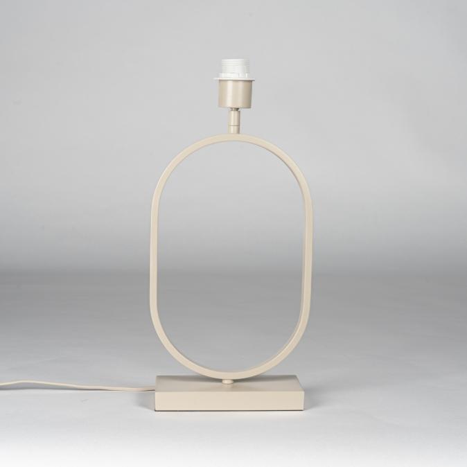 Rietveld Tafellampen - Beige, Zand - Metaal, Huis en Inrichting, Lampen | Hanglampen, Verzenden