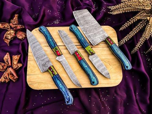 Unique Handcrafts - Smith Blades chef knives set For Daily, Antiek en Kunst, Antiek | Keukenbenodigdheden