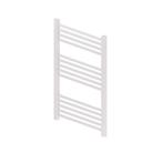 Designradiator Boss & Wessing Vertico Multirail 80x40 cm Wit, Ophalen of Verzenden, Nieuw