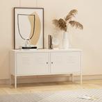 Commode Pyhtää 118x40x60 cm staal wi mat [en.casa], Verzenden, Nieuw