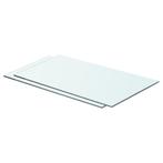 vidaXL Schappen 2 st 60x30 cm glas transparant, Huis en Inrichting, Woonaccessoires | Wandplanken en Boekenplanken, Verzenden
