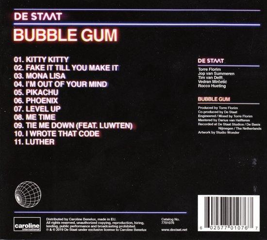 De Staat - Bubble Gum - Cd, Cd's en Dvd's, Cd's | Overige Cd's, Verzenden