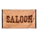 Cowboy Vlag Saloon 1,5m, Verzenden, Nieuw