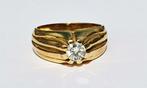 Ring - 18 karaat Geel goud Diamant (Natuurlijk), Nieuw