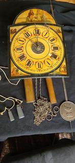 Wandklok - Hout, Messing - 1850-1900, Antiek en Kunst