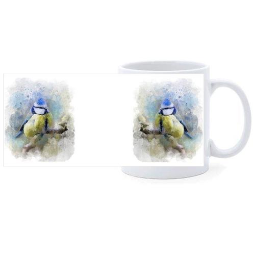 Beker - Pimpelmees Aquarel NIEUW, Huis en Inrichting, Keuken | Servies, Nieuw, Ophalen of Verzenden