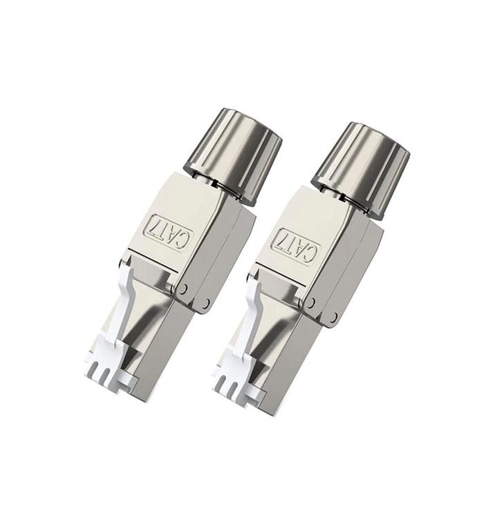 RJ45 Netwerkplug - CAT 7 STP - Voor 9mm kabeldiameter -, Computers en Software, Pc- en Netwerkkabels, Nieuw, Verzenden