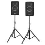 Vonyx SL6 disco speakers - 500W 2-weg speakerset met 6 woo, Audio, Tv en Foto, Luidsprekers, Nieuw, Verzenden