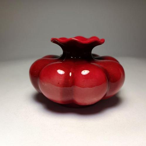 Zsolnay - Vaas - Porselein - Rode Eosine Vaas, Antiek en Kunst, Kunst | Designobjecten