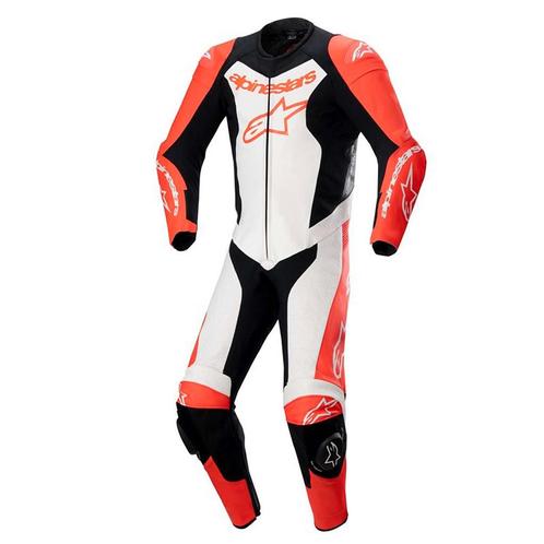 Alpinestars Gp Force Lurv 1Pc lederen pak Rood Fluo Wit, Motoren, Kleding | Motorkleding, Heren, Nieuw met kaartje, Overall, Verzenden