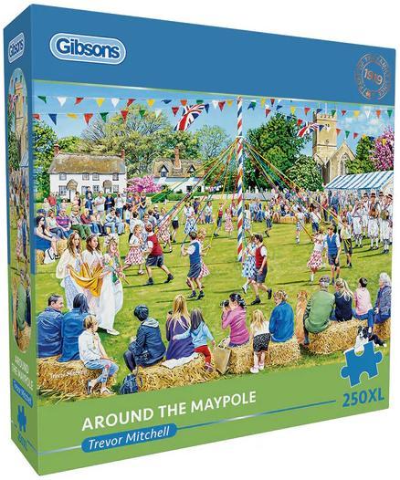 Trevor Mitchell - Around the Maypole Puzzel (250XL stukjes), Hobby en Vrije tijd, Denksport en Puzzels, Nieuw, Verzenden