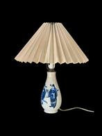 Tafellamp - blauw-wit aardewerk (Qng-hu cí) - Messing,, Antiek en Kunst, Antiek | Meubels | Stoelen en Banken