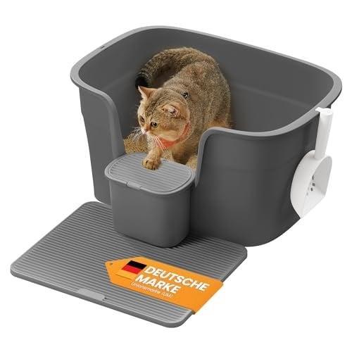 XL Kattenbak 75cm met Mat | Laatste Stuk!, Dieren en Toebehoren, Kattenbakken, Zelfreinigend, Nieuw, Open, Ophalen of Verzenden