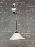 Plafondlamp - Messing & Glas - Pendel Lamp