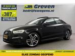 Audi A3 35 TFSI S-Line 150PK Pano LED Carplay Virtual €387pm, Auto's, Automaat, Zwart, Nieuw, Benzine
