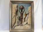 Josef Fleischer (1902-1985) - Junge afrikanische, Antiek en Kunst