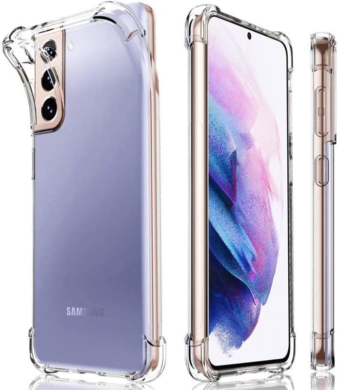 Galaxy S21 Transparant Soft TPU Air Cushion Hoesje, Telecommunicatie, Mobiele telefoons | Hoesjes en Frontjes | Samsung, Nieuw
