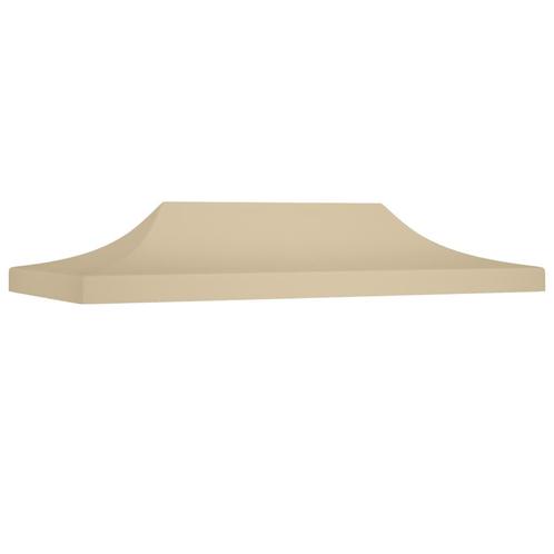 vidaXL Partytentdak 270 g/m² 6x3 m beige, Tuin en Terras, Partytenten, Partytent, Nieuw, Verzenden