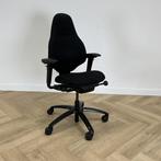 rH Mereo Ergo- bureaustoel zwarte stoffering, Gebruikt, Zwart, Ophalen of Verzenden, Bureaustoel