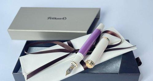 Pelikan - M600 Violet White - Special Edition 2019 - Vulpen, Verzamelen, Pennenverzamelingen