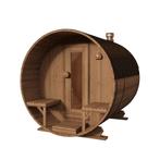 Thermowood Vuren barrelsauna 240 cm, Ophalen of Verzenden, Nieuw