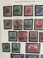 Duits postkantoor in Marokko 1899/1905 - Sterke verzameling, Postzegels en Munten, Postzegels | Europa | Duitsland, Gestempeld