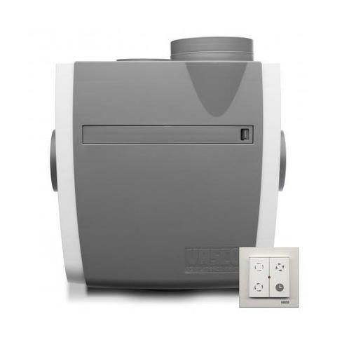 Vasco C400RF ventilatiebox 400 m³/h incl. schakelaar  Randa, Doe-het-zelf en Verbouw, Verwarming en Radiatoren, Verzenden