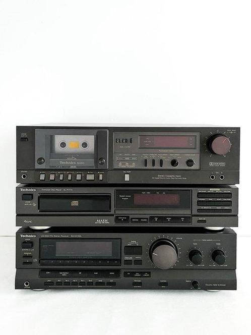 Technics - SB F6 Lineair 3-weg luidsprekerset. SA GX100L, Audio, Tv en Foto, Radio's
