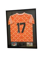 Frank Rijkaard gesigneerd Nederland EK88 shirt in luxe lijst, Verzamelen, Sportartikelen en Voetbal, Nieuw, Shirt, Overige binnenlandse clubs