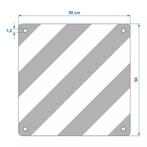 ProPlus Markeringsbord – Aluminium – 50x50 cm – Voor I, Ophalen of Verzenden, Nieuw