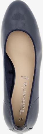 Tamaris - maat 41- dames lak pumps met sleehak blauw, Kleding | Dames, Schoenen, Verzenden, Nieuw