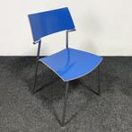 Van Der Sluis Quasi Stoel  - Blauw, Huis en Inrichting, Stoelen, Ophalen of Verzenden, Gebruikt, Blauw