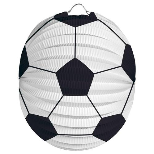Voetbal Lampion 22cm, Hobby en Vrije tijd, Feestartikelen, Nieuw, Verzenden