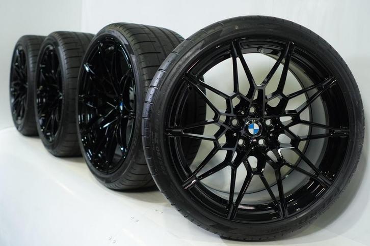 BMW M3 M4 G80 G82 826M 19-20 inch velgen Pirelli Zomerbanden, Auto-onderdelen, Banden en Velgen, Velg(en), Gebruikt, Zomerbanden