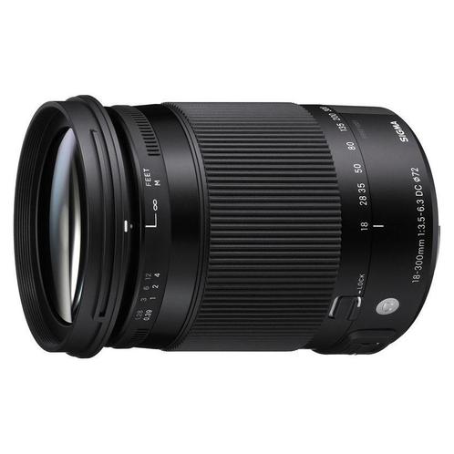 Sigma 18-300mm f/3.5-6.3 DC OS HSM Macro Contemporary Nikon, Audio, Tv en Foto, Fotografie | Lenzen en Objectieven, Standaardlens