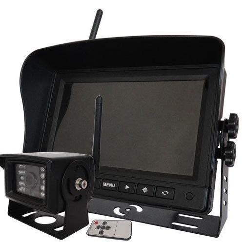 7 Achteruitrijcamera QUAD set Draadloos met 1 camera 12-24V, Auto diversen, Achteruitrijcamera's, Verzenden