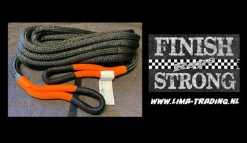 Kinetische touw, Finish Strong,recovery rope.13mmx9m 3.8T beschikbaar voor biedingen