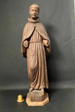 sculptuur, Saint Franciscain XVIII - 48 cm - Hout