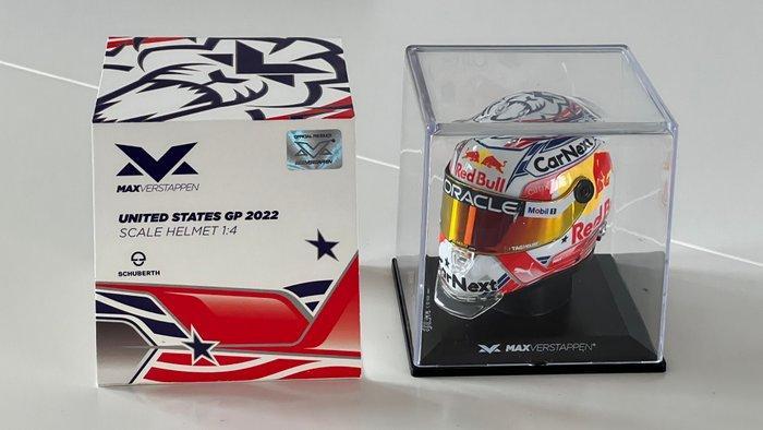 Schuberth 1:4 - Model raceauto - Max Verstappen helm -, Hobby en Vrije tijd, Modelauto's | 1:5 tot 1:12