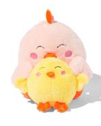 HEMA Knuffelset kip en kuiken van €10.99 voor €7 sale, Verzenden, Nieuw