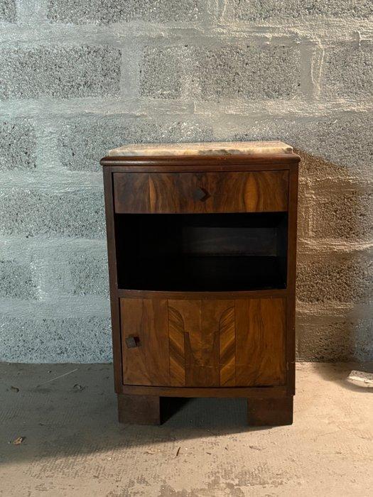 Nachtkastje - Hout, Marmer, Antiek en Kunst, Kunst | Designobjecten