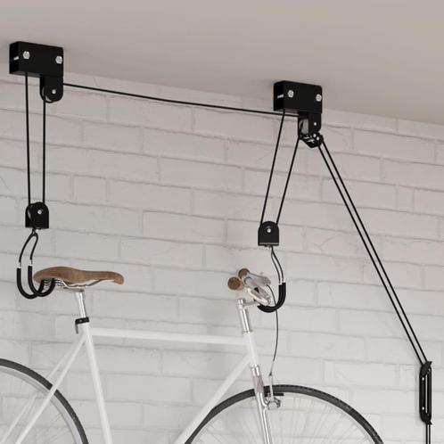 vidaXL Fietstakel met plafondbevestiging 57 kg, Fietsen en Brommers, Fietsaccessoires | Overige Fietsaccessoires, Nieuw, Verzenden