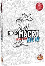 MicroMacro Crime City - All In NL | White Goblin Games -, Hobby en Vrije tijd, Gezelschapsspellen | Bordspellen, Verzenden, Nieuw