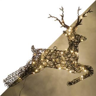 Kerstfiguur rendier | 81 x 61 cm, Diversen, Kerst, Nieuw, Verzenden