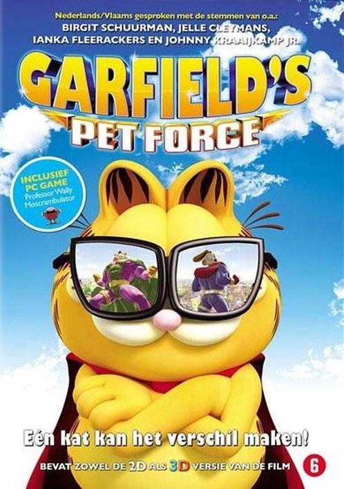 Garfields pet force 3D en 2D (dvd tweedehands film), Cd's en Dvd's, Dvd's | Actie, Zo goed als nieuw, Ophalen of Verzenden