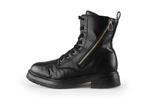 Tommy Hilfiger Veterboots in maat 37 Zwart | 10% extra, Kleding | Dames, Schoenen, Verzenden, Zwart, Overige typen, Zo goed als nieuw