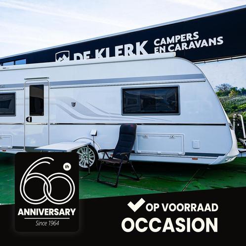 Tabbert PUCCINI 550 E 2.5, Caravans en Kamperen, Caravans, 1500 - 2000 kg, Hordeur, Kachel, Lichtmetalen velgen, Openslaande ramen