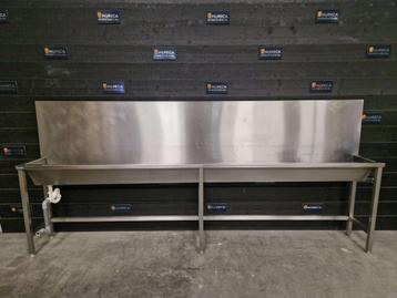 Wastafel | RVS | 350 cm beschikbaar voor biedingen